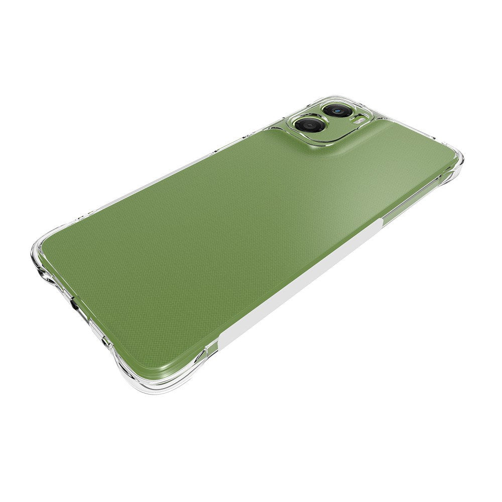 Motorola Moto G06 / G06 Power EIDERWOOD Fleksibelt Plast Cover m. Stødabsorberende Hjørner - Gennemsigtig