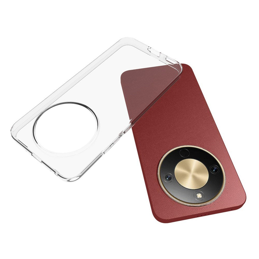 Honor Magic8 Lite EIDERWOOD Fleksibelt Plast Cover - Gennemsigtig