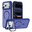 iPhone 18 Pro / 17 Pro EIDERWOOD Hybrid Plast Cover m. Kamera Cover & Ståfunktion - MagSafe Kompatibel - Blå