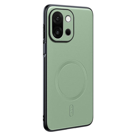 EIDERWOOD OnePlus 15 Hybrid Plastik Cover m. Kunstlæder - MagSafe Kompatibel - Grøn