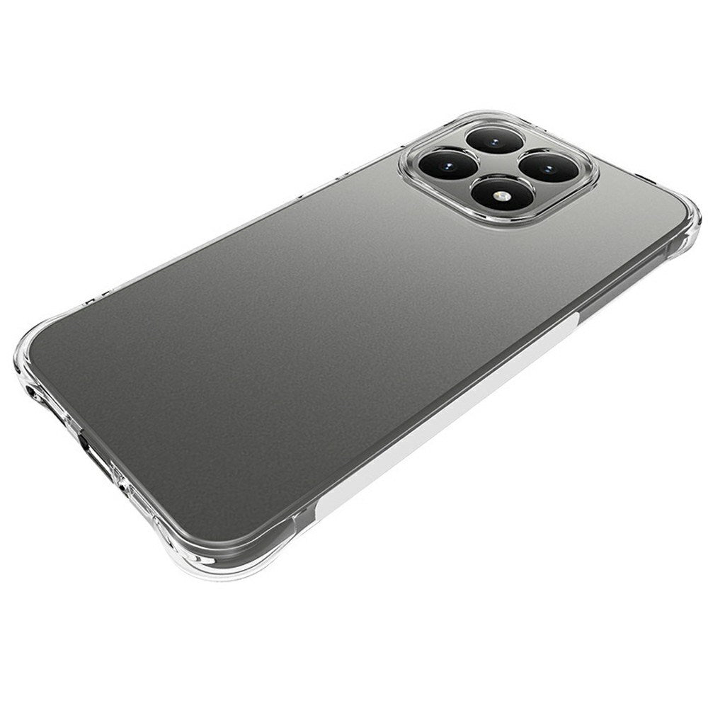 Xiaomi 15T EIDERWOOD Fleksibelt Plast Cover m. Stødabsorberende Hjørner - Gennemsigtig