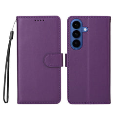 Samsung Galaxy S26 / S26 Pro EIDERWOOD Kunstlæder Flip Cover m. Strop - Lilla