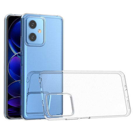 Xiaomi Redmi Note 12 (5G) / Poco X5 (5G) Fleksibelt Plastik Cover - Gennemsigtig