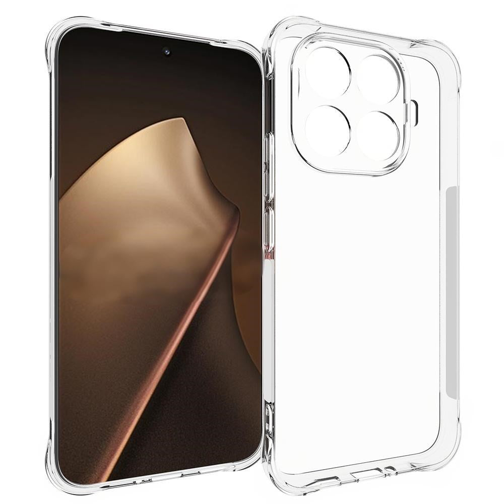 Xiaomi 15T Pro EIDERWOOD Fleksibelt Plast Cover m. Stødabsorberende Hjørner - Gennemsigtig