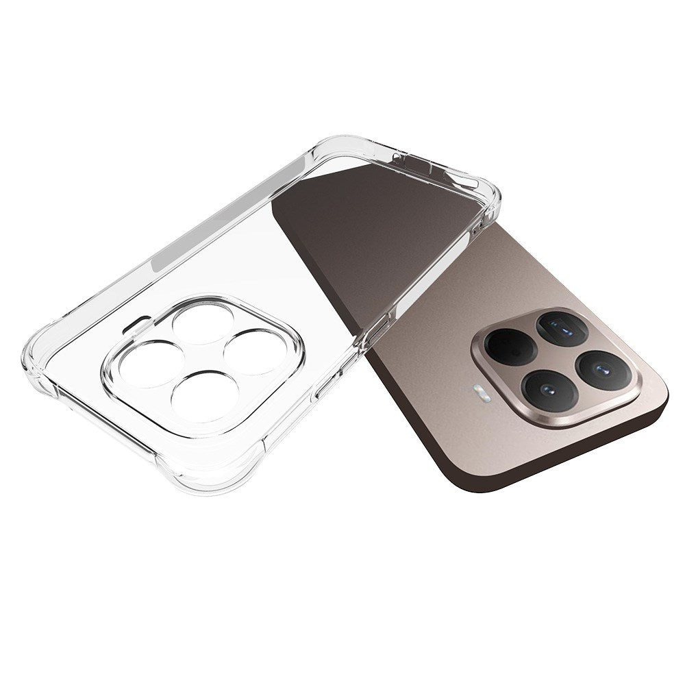 Xiaomi 15T Pro EIDERWOOD Fleksibelt Plast Cover m. Stødabsorberende Hjørner - Gennemsigtig