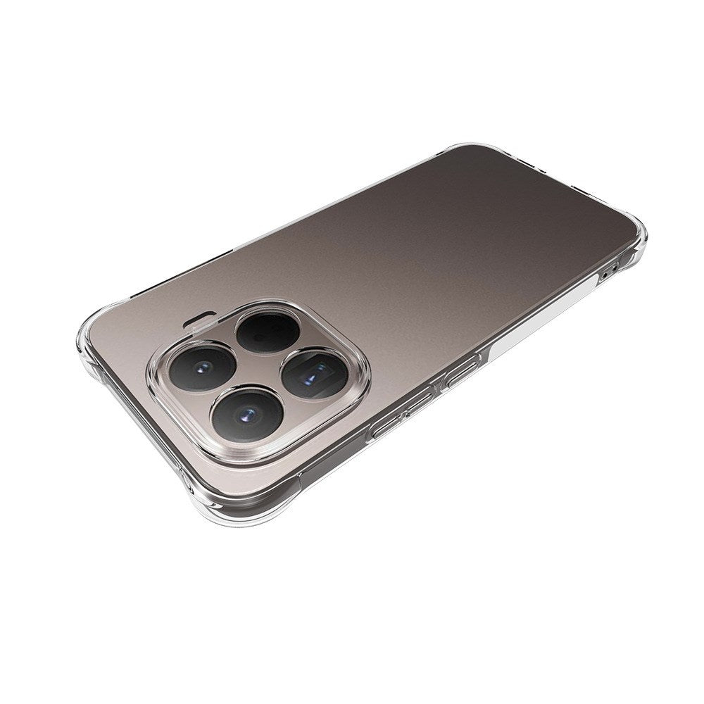 Xiaomi 15T Pro EIDERWOOD Fleksibelt Plast Cover m. Stødabsorberende Hjørner - Gennemsigtig