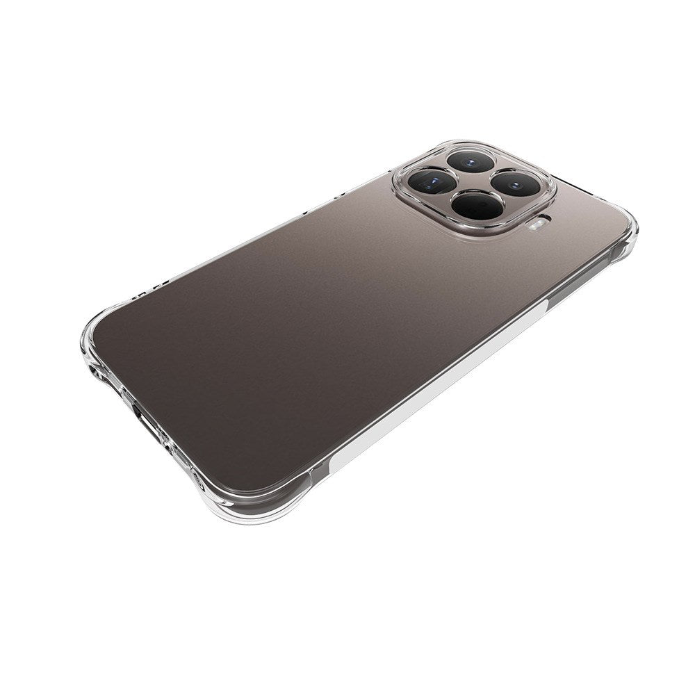 Xiaomi 15T Pro EIDERWOOD Fleksibelt Plast Cover m. Stødabsorberende Hjørner - Gennemsigtig