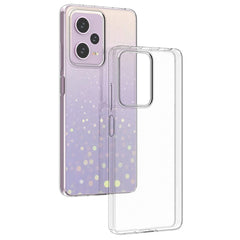 Xiaomi Redmi Note 12 Pro (5G) / Poco X5 Pro (5G) Fleksibelt Plastik Cover - Gennemsigtig