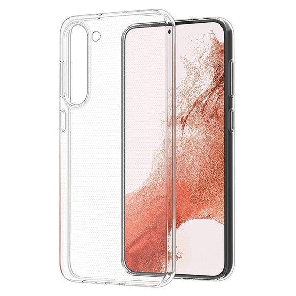 Samsung Galaxy S23+ (Plus) Fleksibelt TPU Plastik Cover - Gennemsigtig