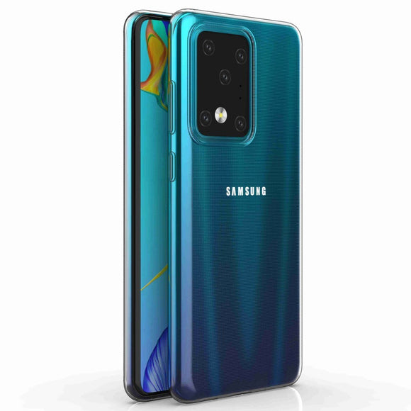 EIDERWOOD Samsung Galaxy S20 Ultra Fleksibelt Plastik Bagside Cover - Gennemsigtig