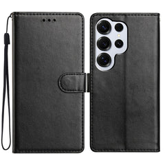 Samsung Galaxy S26 Ultra EIDERWOOD Kunstlæder Cover m. Strop & Kortholder - Sort