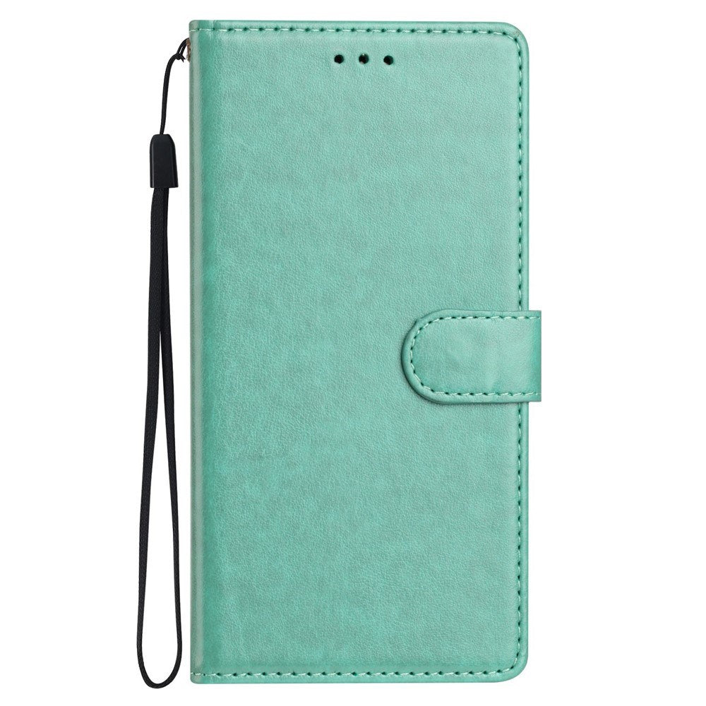 Samsung Galaxy S26 Ultra EIDERWOOD Kunstlæder Cover m. Strop & Kortholder - Grøn