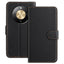 Honor Magic8 Lite EIDERWOOD Kunstlæder Flip Cover m. Kortholder & Ståfunktion - Sort