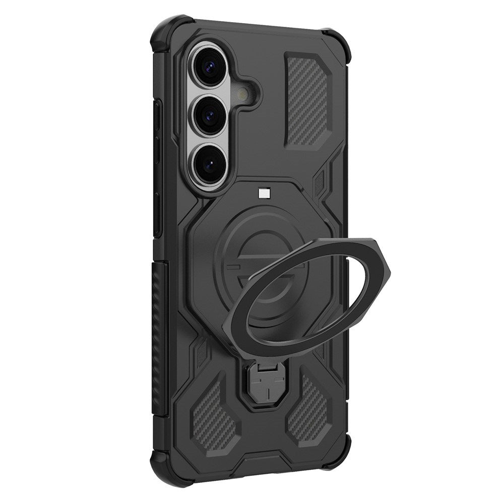 Samsung Galaxy S26 EIDERWOOD Håndværker Cover m. Roterende Kickstand - Sort