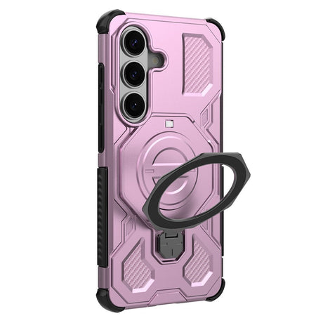 Samsung Galaxy S26 EIDERWOOD Håndværker Cover m. Roterende Kickstand - Lyserød