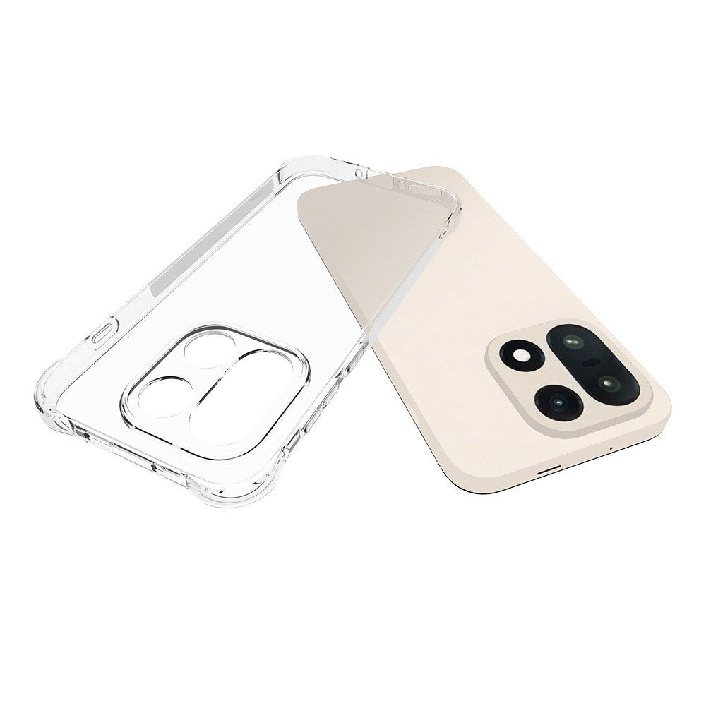 EIDERWOOD OnePlus 15 Plastik Cover m. Forstærkede Hjørner - Gennemsigtig