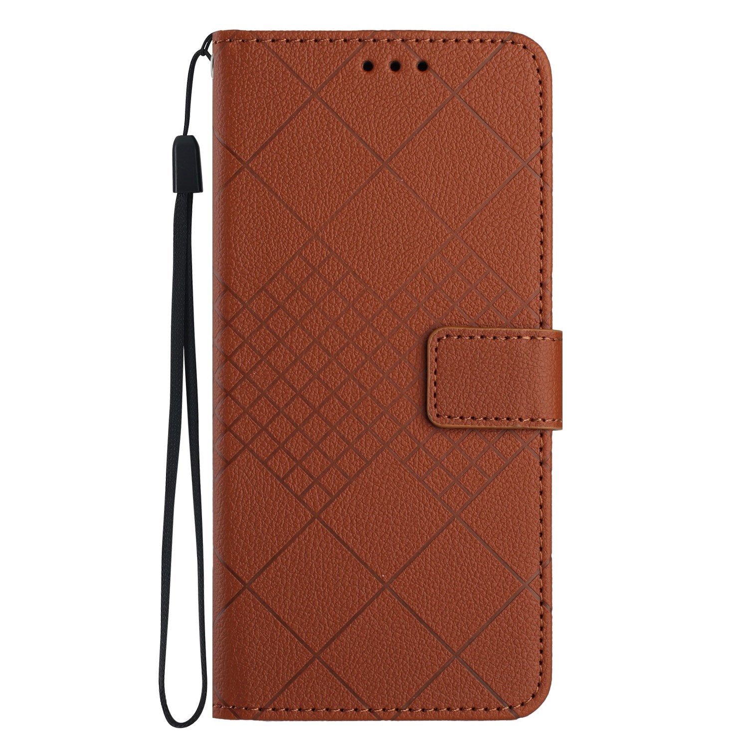 EIDERWOOD OnePlus 15 Kunstlæder Flip Cover m. Aftryk - Brun