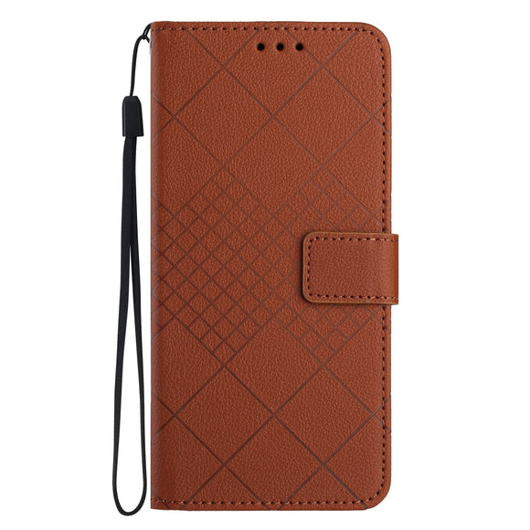 EIDERWOOD OnePlus 15 Kunstlæder Flip Cover m. Aftryk - Brun