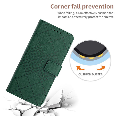 EIDERWOOD OnePlus 15 Kunstlæder Flip Cover m. Aftryk - Grøn