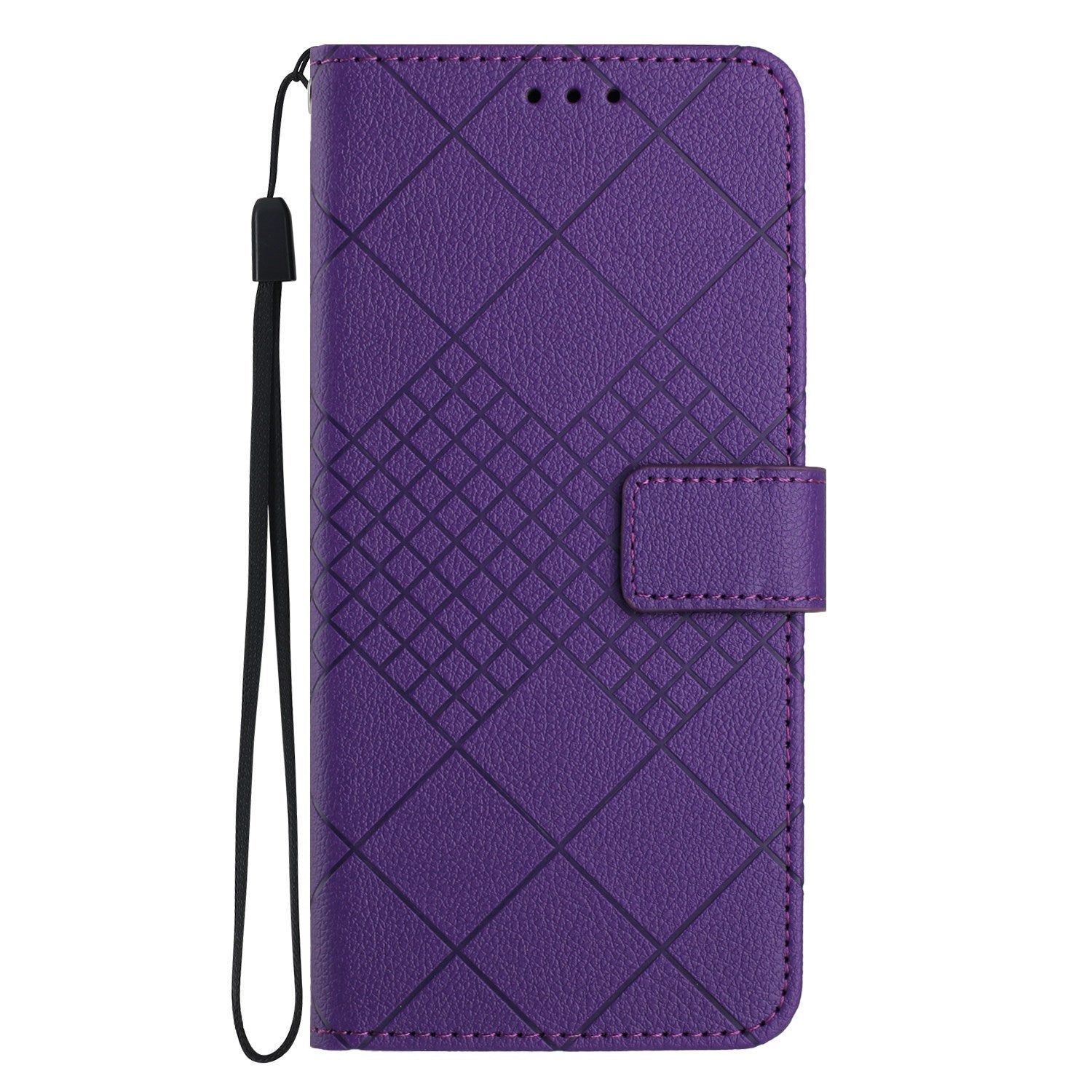 EIDERWOOD OnePlus 15 Kunstlæder Flip Cover m. Aftryk - Lilla