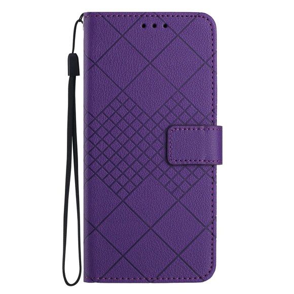 EIDERWOOD OnePlus 15 Kunstlæder Flip Cover m. Aftryk - Lilla