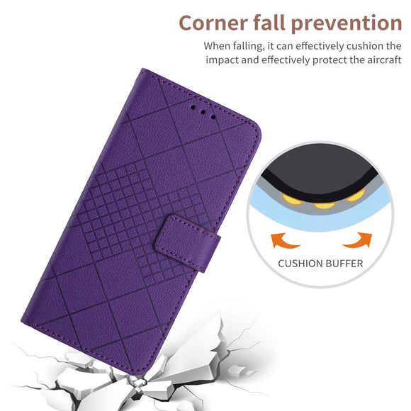 EIDERWOOD OnePlus 15 Kunstlæder Flip Cover m. Aftryk - Lilla
