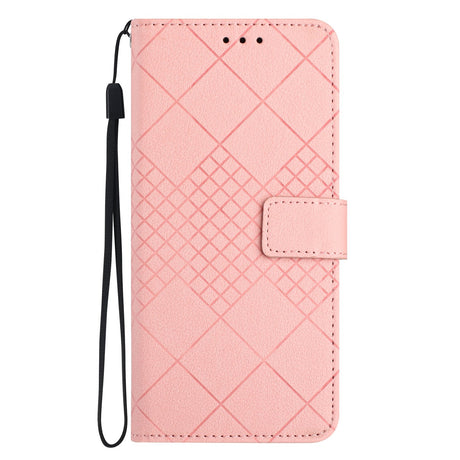 EIDERWOOD OnePlus 15 Kunstlæder Flip Cover m. Aftryk - Lyserød