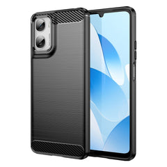 Motorola Moto G06 / G06 Power EIDERWOOD Carbon Fiber Cover - Sort