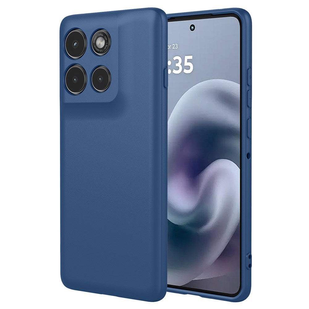Motorola Moto G86 Power EIDERWOOD Fleksibelt Plastik Mobil Cover - Blå