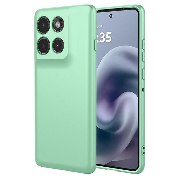 Motorola Moto G86 Power EIDERWOOD Fleksibelt Plastik Mobil Cover - Mintgrøn