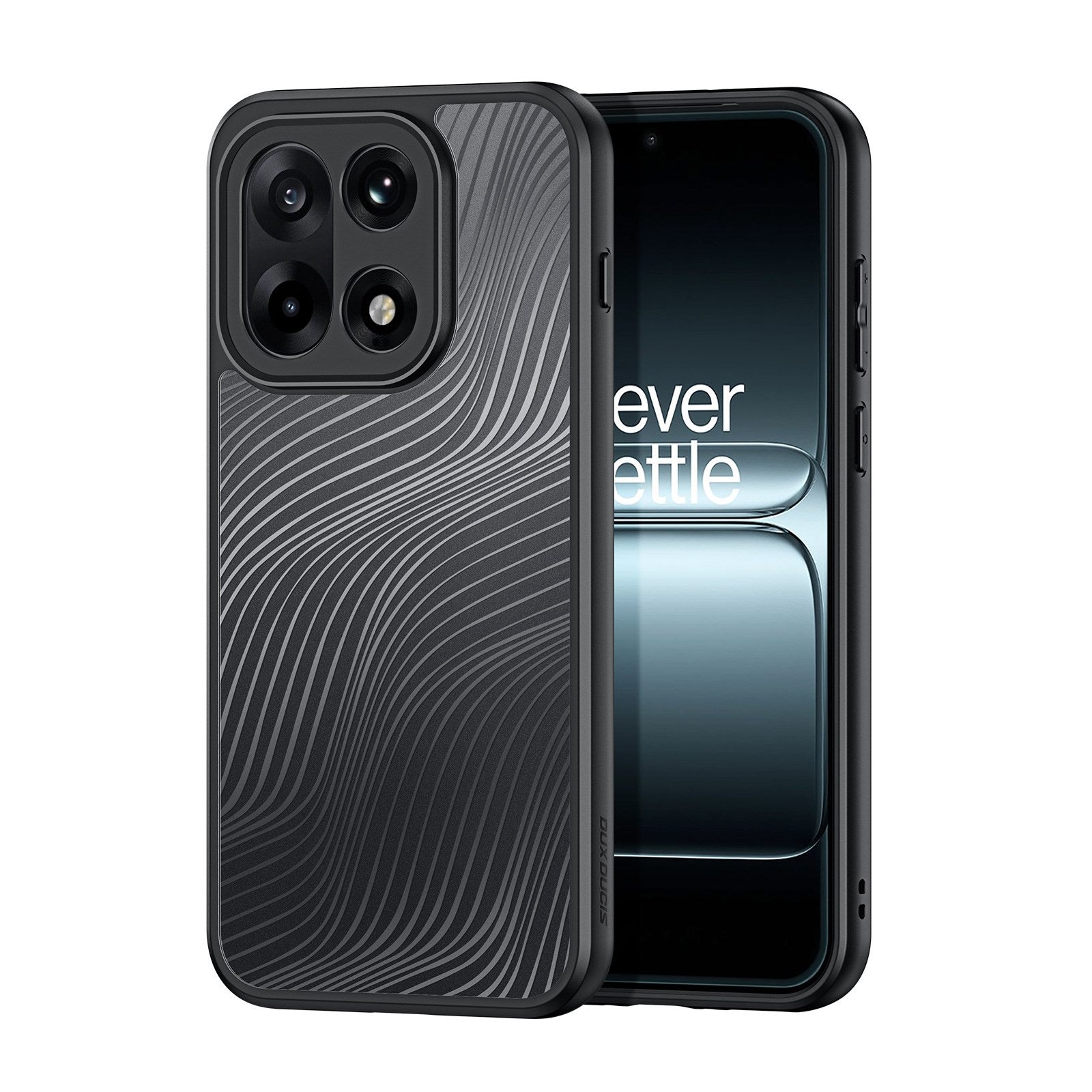 OnePlus 15 DUX DUCIS Aimo Series Plastik Cover - Gennemsigtig / Sort