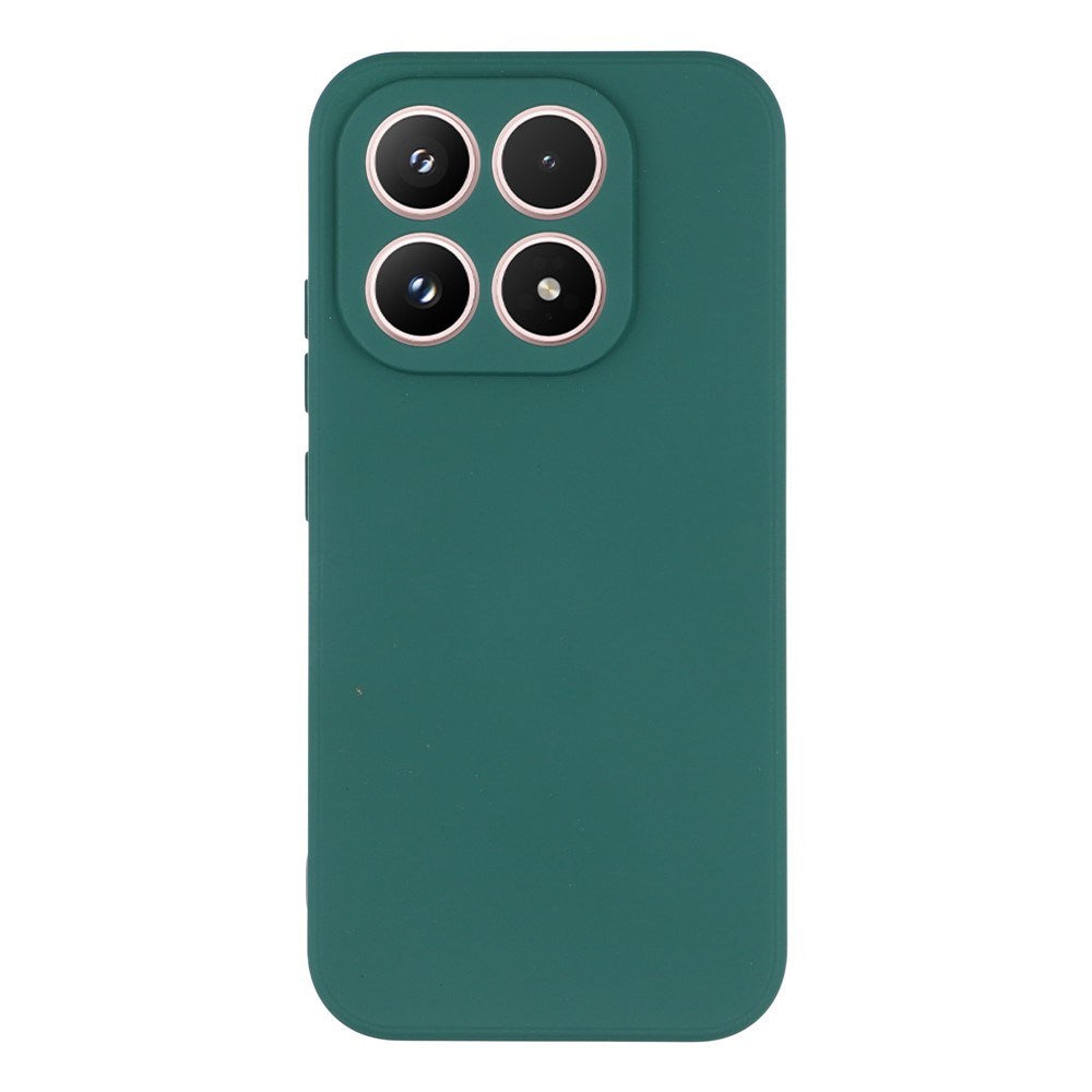 Xiaomi 17 EIDERWOOD Fleksibelt Plastik Cover - Mørkegrøn