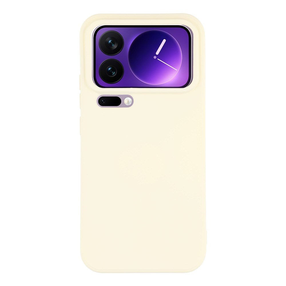 Xiaomi 17 Pro Max EIDERWOOD Fleksibelt Plastik Cover - Hvid