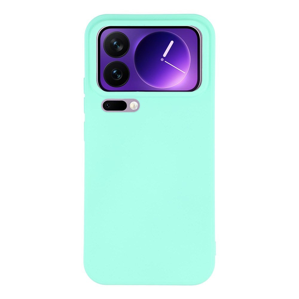 Xiaomi 17 Pro Max EIDERWOOD Fleksibelt Plastik Cover - Turkis