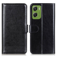 Motorola Moto G06 EIDERWOOD Kunstlæder Flipcover m. Kortholder - Sort