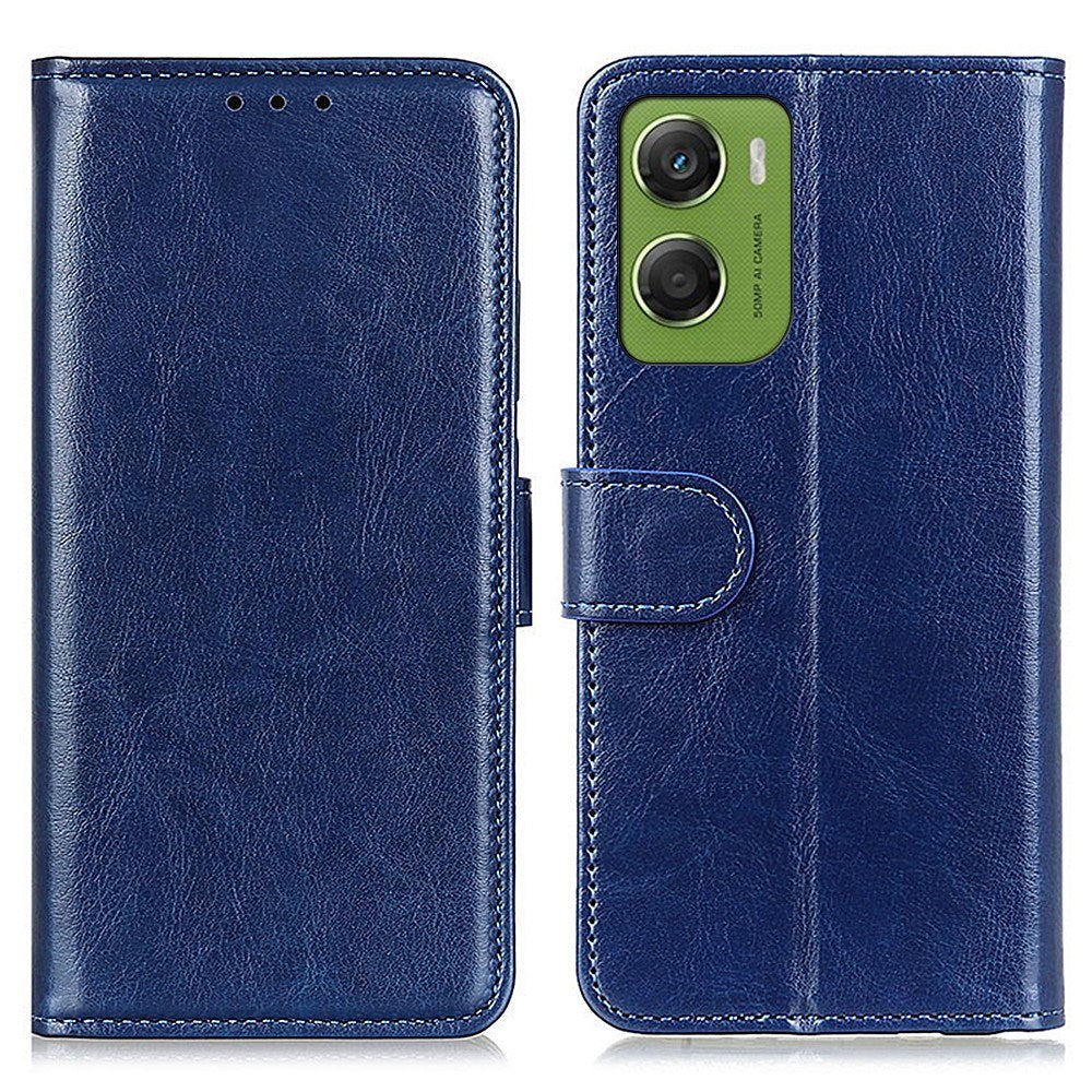 Motorola Moto G06 EIDERWOOD Kunstlæder Flipcover m. Kortholder - Blå