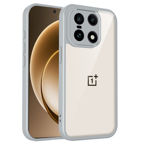 EIDERWOOD OnePlus 15 Fleksibelt Plast Cover - Gennemsigtig/Grå