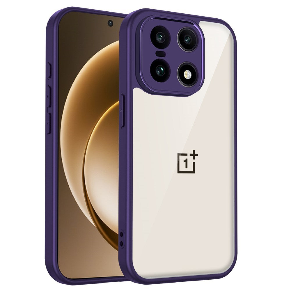 EIDERWOOD OnePlus 15 Fleksibelt Plast Cover - Gennemsigtig/Lilla
