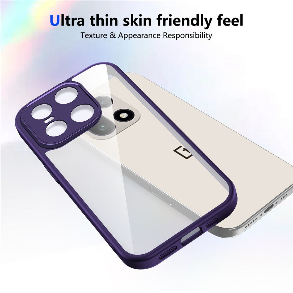 EIDERWOOD OnePlus 15 Fleksibelt Plast Cover - Gennemsigtig/Lilla