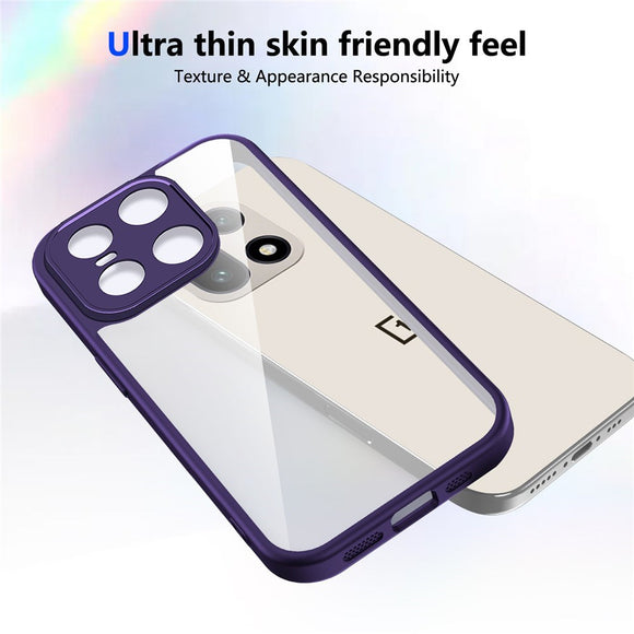 EIDERWOOD OnePlus 15 Fleksibelt Plast Cover - Gennemsigtig/Lilla