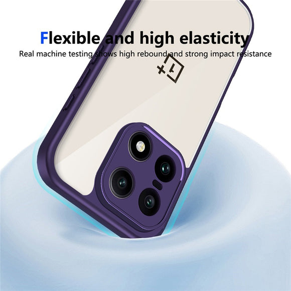 EIDERWOOD OnePlus 15 Fleksibelt Plast Cover - Gennemsigtig/Lilla
