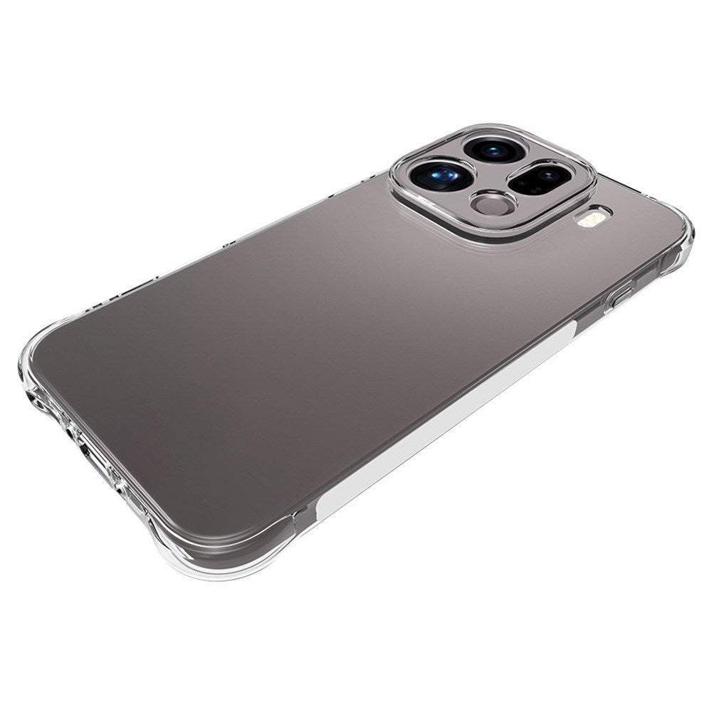 EIDERWOOD OPPO Find X9 Pro Fleksibelt Plast Cover m. Stødabsorberende Hjørner - Gennemsigtig