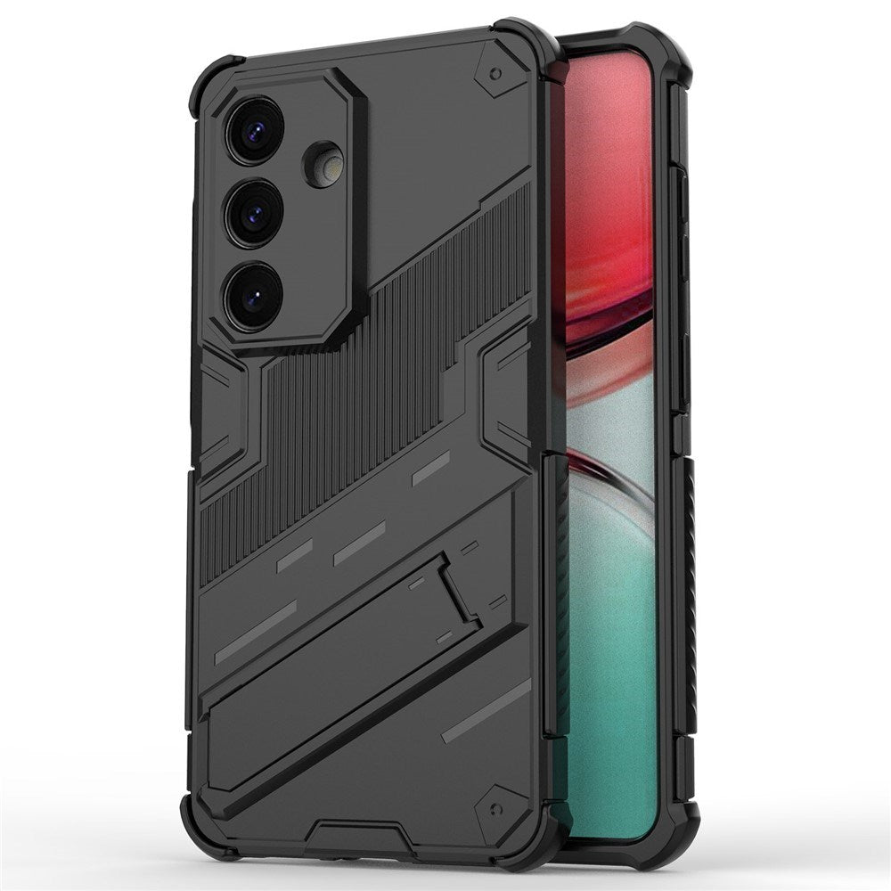 Samsung Galaxy S26 EIDERWOOD Hybrid Håndværker Cover m. Kickstand - Sort