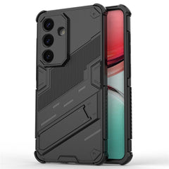 Samsung Galaxy S26 / S26 Pro EIDERWOOD Hybrid Håndværker Cover m. Kickstand - Sort