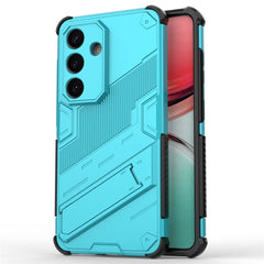 Samsung Galaxy S26 / S26 Pro EIDERWOOD Hybrid Håndværker Cover m. Kickstand - Blå