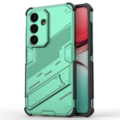 Samsung Galaxy S26 / S26 Pro EIDERWOOD Hybrid Håndværker Cover m. Kickstand - Grøn