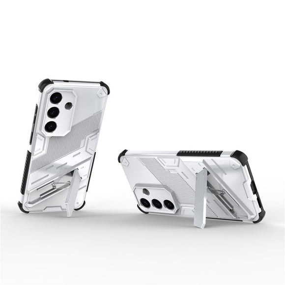Samsung Galaxy S26 EIDERWOOD Hybrid Håndværker Cover m. Kickstand - Hvid