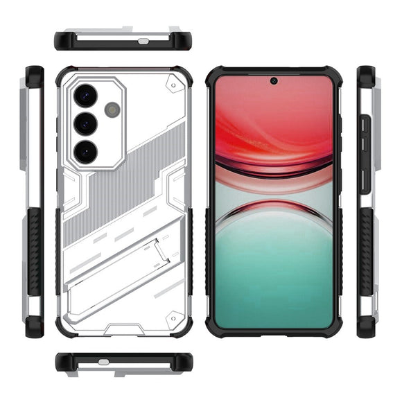 Samsung Galaxy S26 EIDERWOOD Hybrid Håndværker Cover m. Kickstand - Hvid