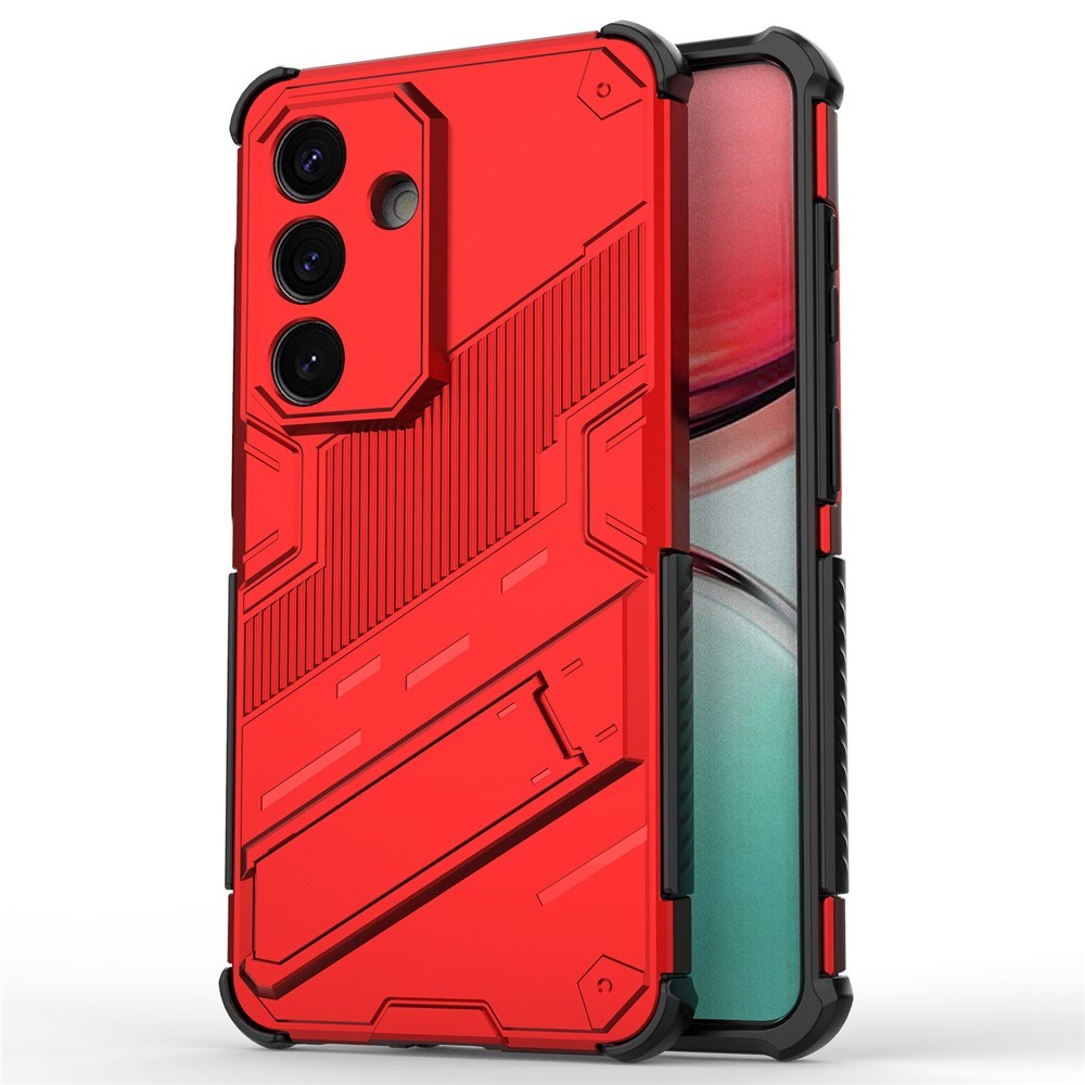Samsung Galaxy S26 EIDERWOOD Hybrid Håndværker Cover m. Kickstand - Rød