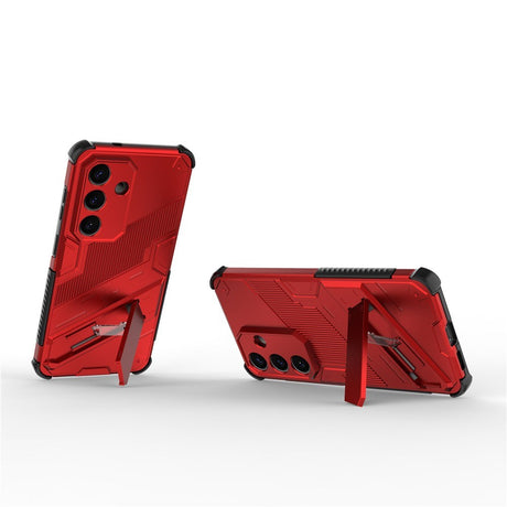 Samsung Galaxy S26 EIDERWOOD Hybrid Håndværker Cover m. Kickstand - Rød